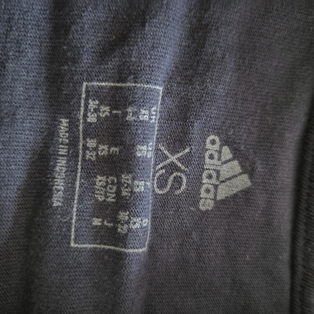 adidas Women's Navy/Multi America Cotton T Shirt Dress size XS - Picture 8 of 12